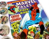 Binder // 3 Ring Binder // Spider Man // Recycled Vintage Comic