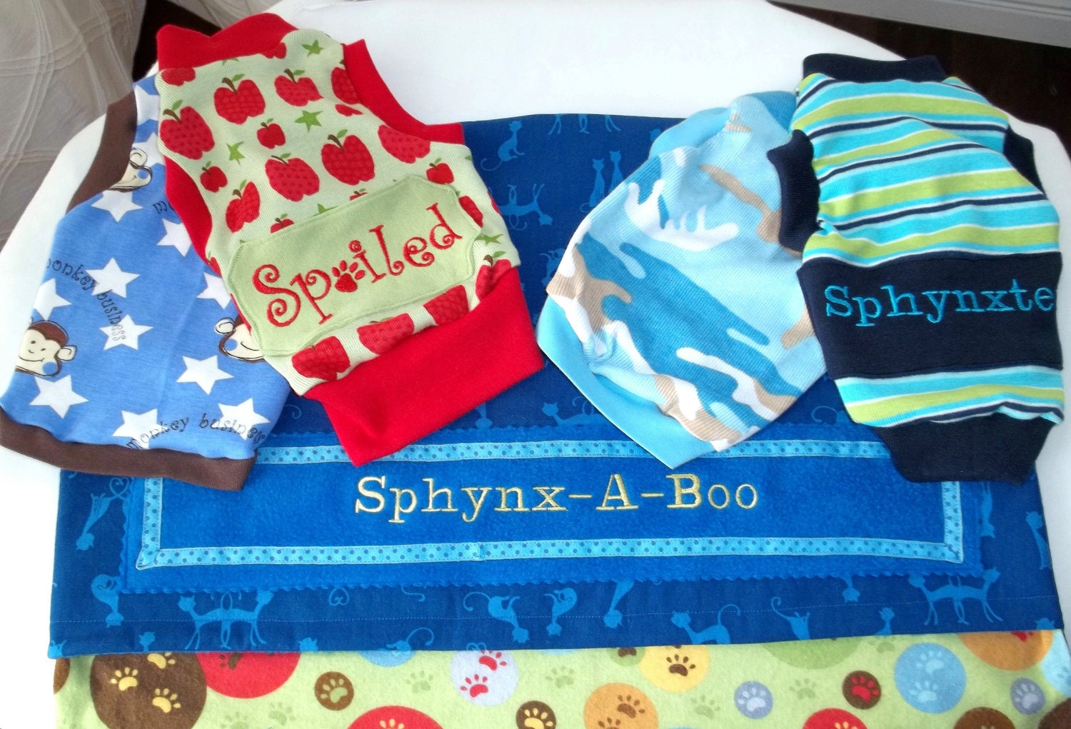 SPHYNX Cat Clothing To Order Sleeveless Tank Includes Personalizing