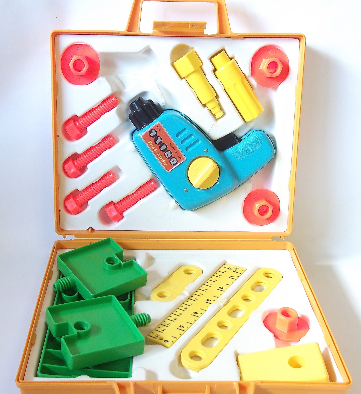 Vintage Fisher Price Tool Kit Building Toy 1978 Fisher Price Toy