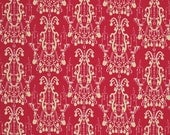 Starflakes and Glitter by Tina Givens, Candelabrum in scarlet, 1 yard