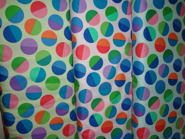 Free Spirits Zoo Menagerie Geometric Dots Bundle Cotton Fabric 1 yard