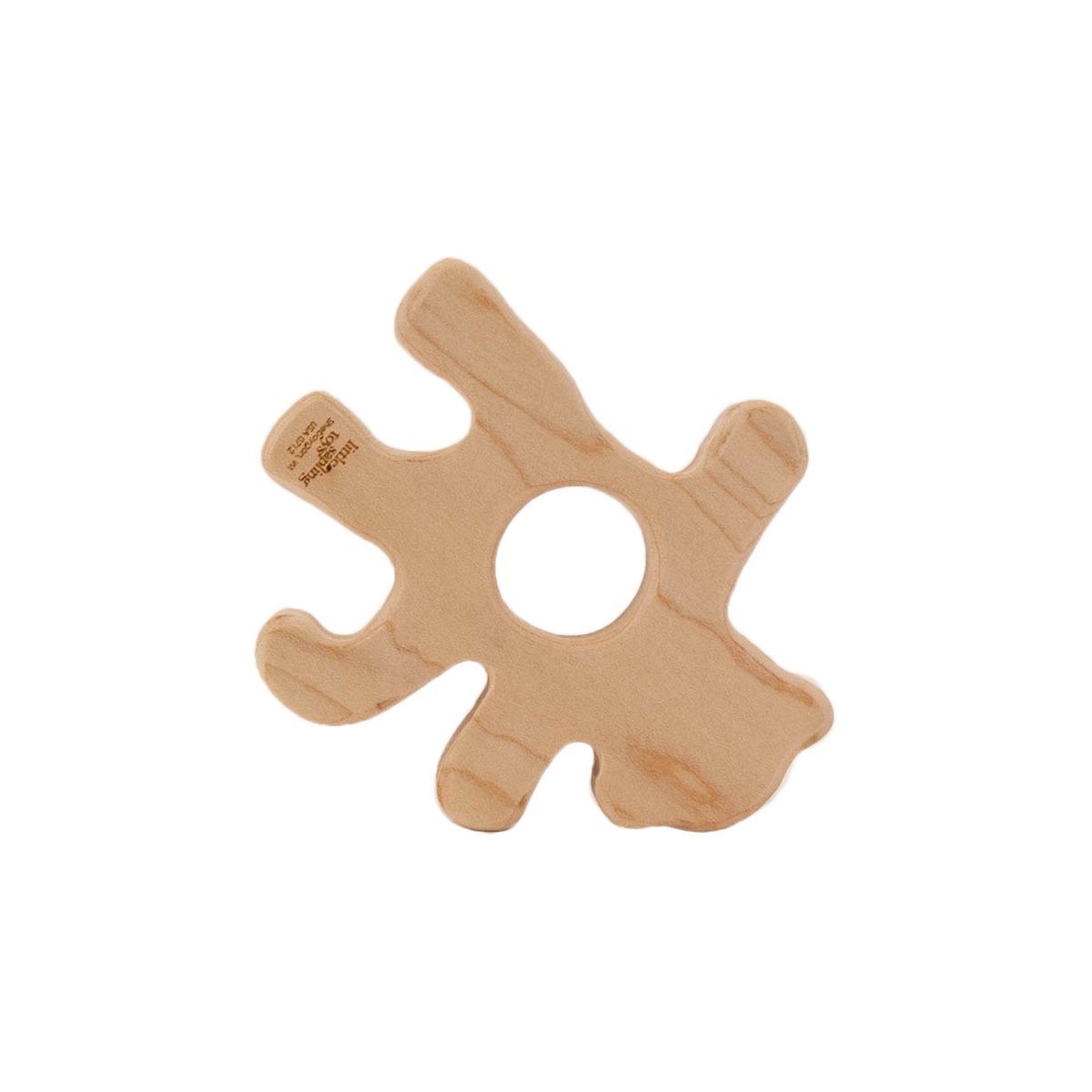 Wood Teether Monkey wooden toy natural baby toy