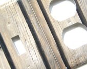 Wood Plank Light Switch Cover Outlet Cover Switchplate