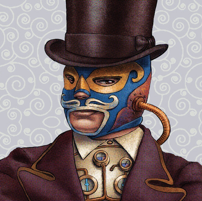 Señor Blight- Rectangle Magnet