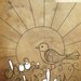 Choose This Day, Scripture Art Print, Retro Bird Illustration (16x20)