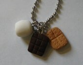 Smores Necklace, Ready To Ship