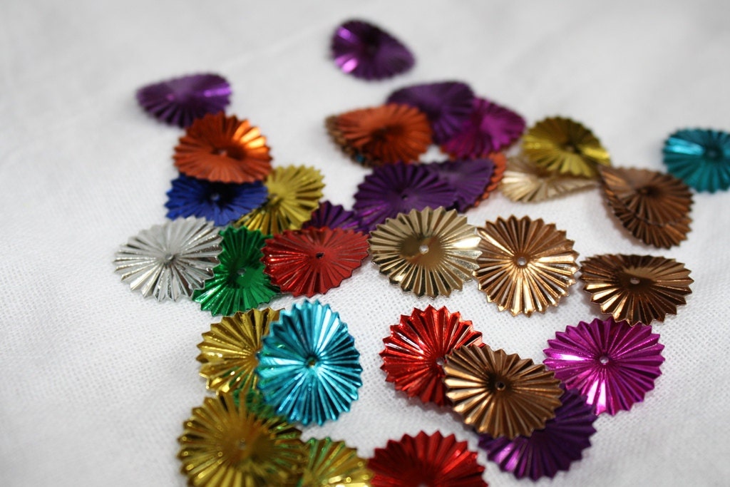 Metallic Sunburst Sequin Mix