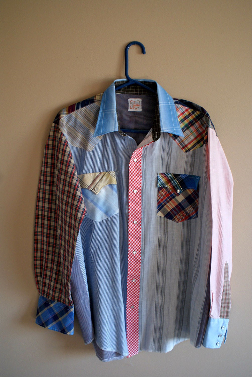 Unique Multi Color Western Rodeo Shirt