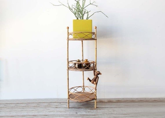 Bamboo Plant Stand