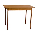 Ready to Ship Dining room table, Kitchen table, solid wood, Danish modern mid century style, Free US shipping