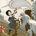 8X10 The Dauntless Seafarer - Meluseena print