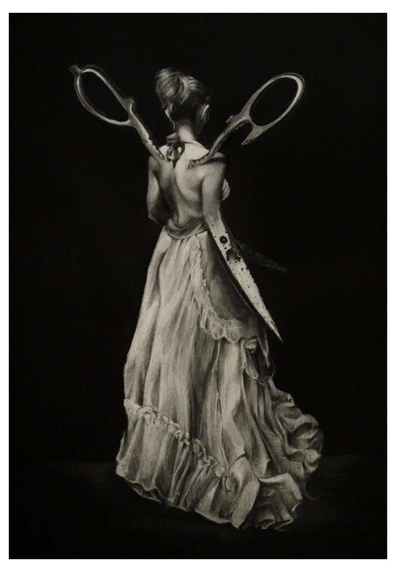 The Scissoress signed print