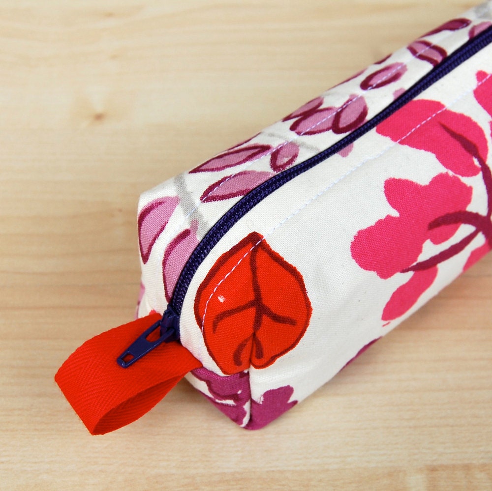 Pastel Water Color Sm CA Roll (makeup or pencil case)