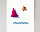 Boats - large print