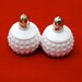 Vintage Milk Glass Salt and Pepper Shakers Made in Japan