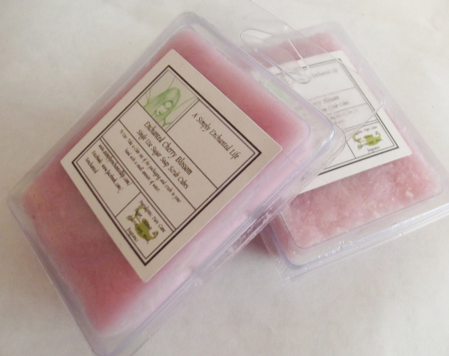 Enchanted Sugar Scrubs -Cherry Blossom- Vegan
