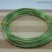 1 Roll (6 meter) of Aluminium Wire,  Green color, 2 mm diameter (01095)