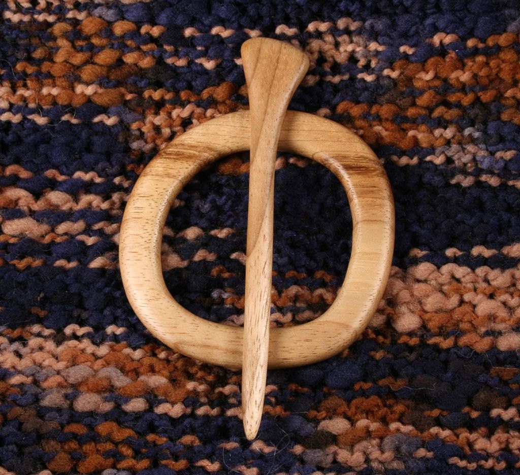 Myrtlewood Shawl Pin