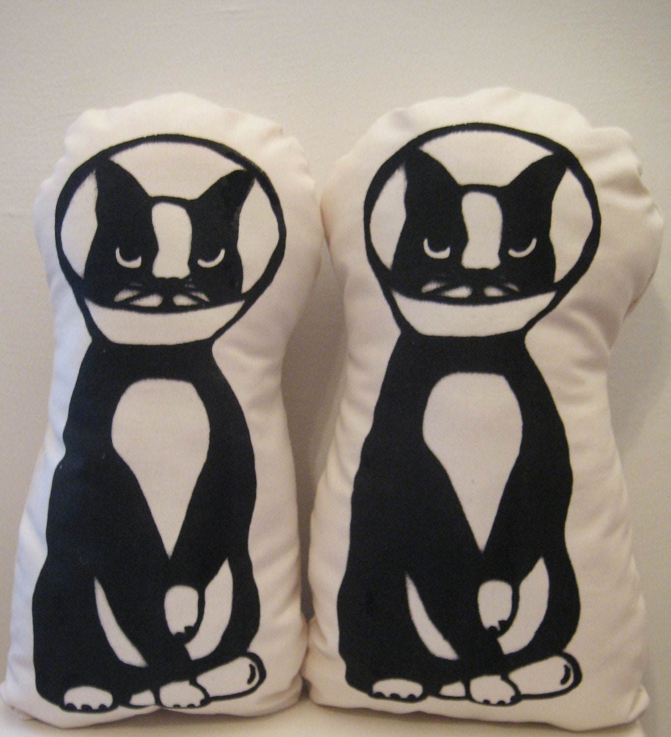 Cone cat pillow doll