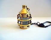Brass Charm For Your Purse or Bag, Lantern Bag Charm, Nautical Accessory, Steampunk Charm