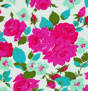 Laminated Cotton --- Eloise in Sky by Sis Boom --- Yardage