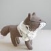 RESERVED / quick brown fox / soft sculpture animal