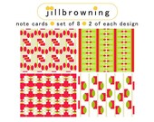 note cards 2 - set of 8