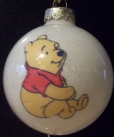 WINNIE the POOH ORNAMENT Glow In Dark Bulb