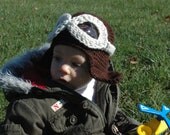 Aviator Beanie-GREAT PHOTO PROP-any size