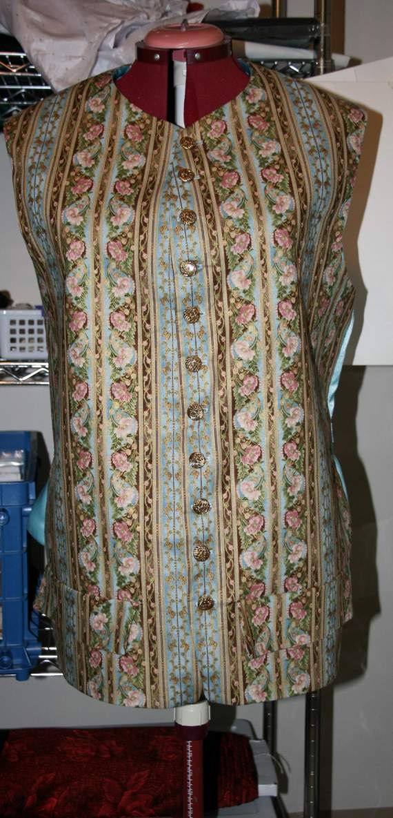 Man's 18th Century Court Vest