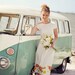 Short Vintage Beach Wedding Dress