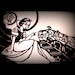 handmade papercut art work - Snow White and the Seven Dwarfs