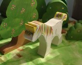Unicorn -  Wooden Toy, Montessori Waldorf Toys - The Enchanted Cupboard