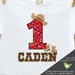 Birthday cowboy or cowgirl personalized buckaroo Tshirt