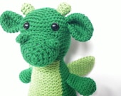 Amigurumi PATTERN: Dragon -pdf-