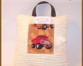 Boy Tooth Fairy Pillow - Red Dump Truck