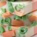 White Peach Soap Handmade Cold Process, Vegan Friendly