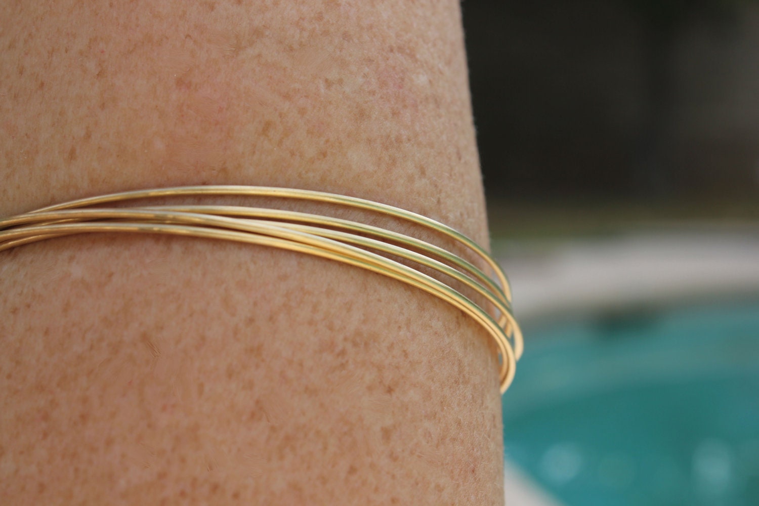 Casual Gold Arm Cuff