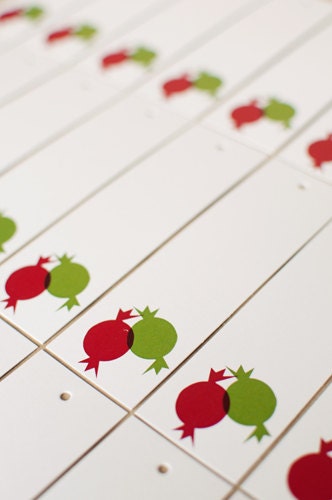 Holiday Sweetie  - set of 5 swing tags