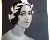 Young lady / Print of original drawing