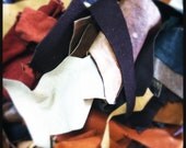 Sale... 10 percent off - 2 pounds Soft & Gorgeous Lambskin Leather (generous pieces), PERFECT color MIX and some surprises, hand selected