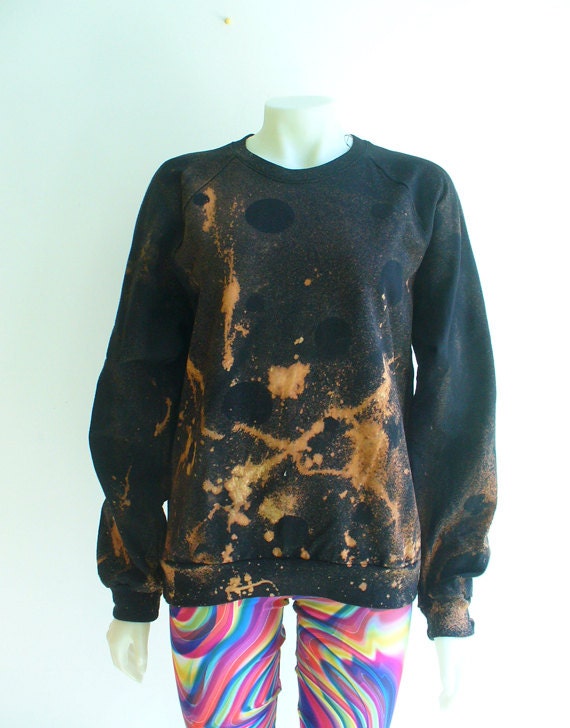 Bleach Polkadot Galaxy Sweatshirt Unisex Medium