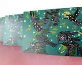 3 pack of Starling Guide greeting cards