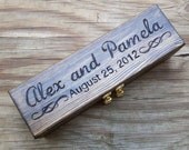 Custom Wedding Wine Box, Memory Box, Time Capsule for Your Wedding Day, Anniversary or any other Special Occasion