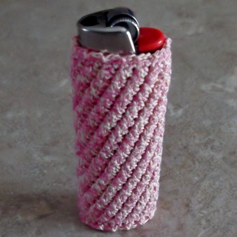 pink bic lighter