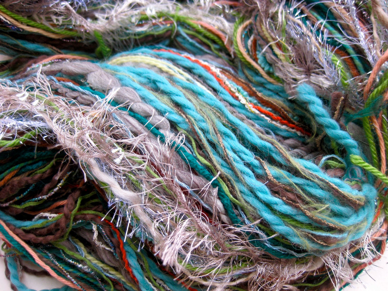 handmade component yarn, Jewels of Harlem