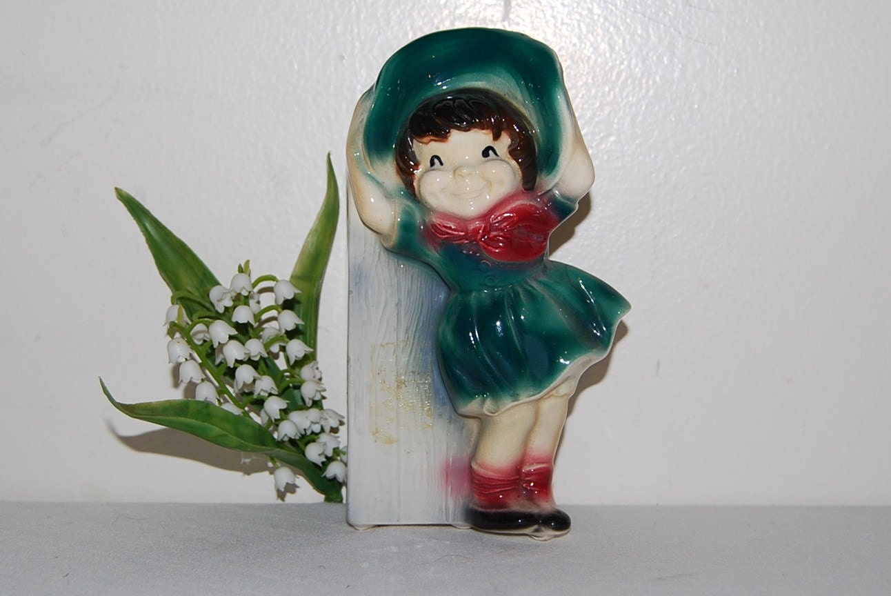 Vintage Girly Wall Planter