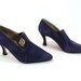 J. Renee Purple Suede New Romantic Slip On Witch Shoes 7.5