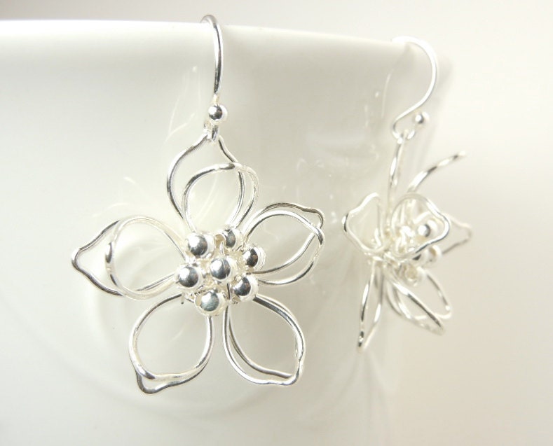 Azalea Flower Earrings