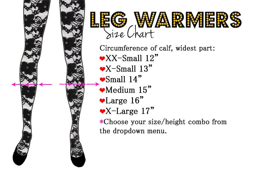 Lacy Lady Victorian Leg Warmers - Aqua - Lots of Colors